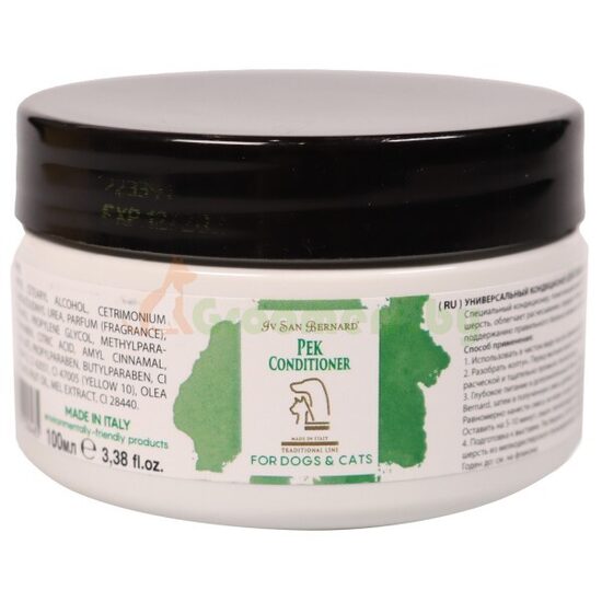 Iv San Bernard PEK Conditioner, 100 ml - mitrina un baro ādu un spalvu, krēms savēlumu atšķetināšanai